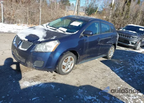 2010 Pontiac Vibe from USA, damaged, VIN 5Y2SL6E82AZ401984